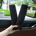 ComfortRide™ Seat Belt Shoulder Pads (2-Pack) - Soft Cushion Covers for Adults & Kids