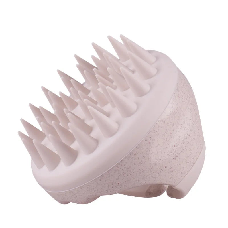 Silicone Scalp Massager Shampoo Brush – Soft Bristle Hair Washing Comb for Deep Cleansing, Scalp Care & Relaxation