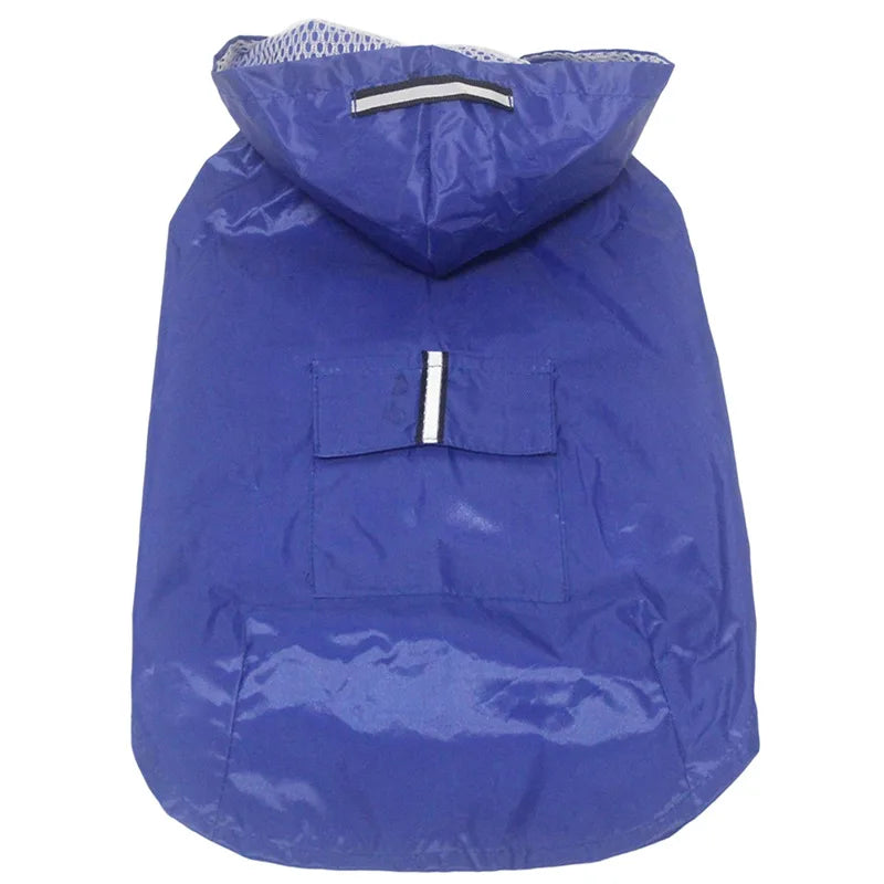 RainShield™ Waterproof Dog Raincoat – Reflective Hooded Rain Jacket for Small, Medium & Large Dogs