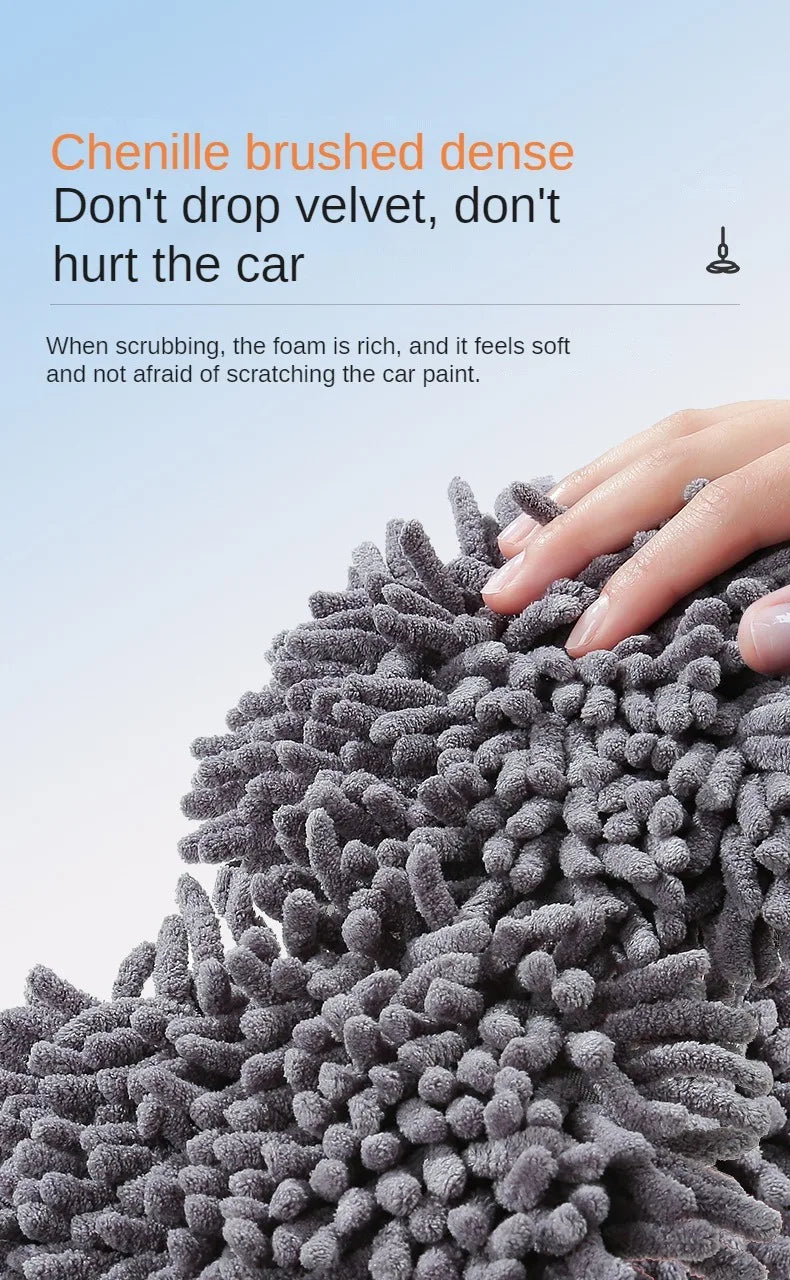Telescopic Car Wash Mop & Brush