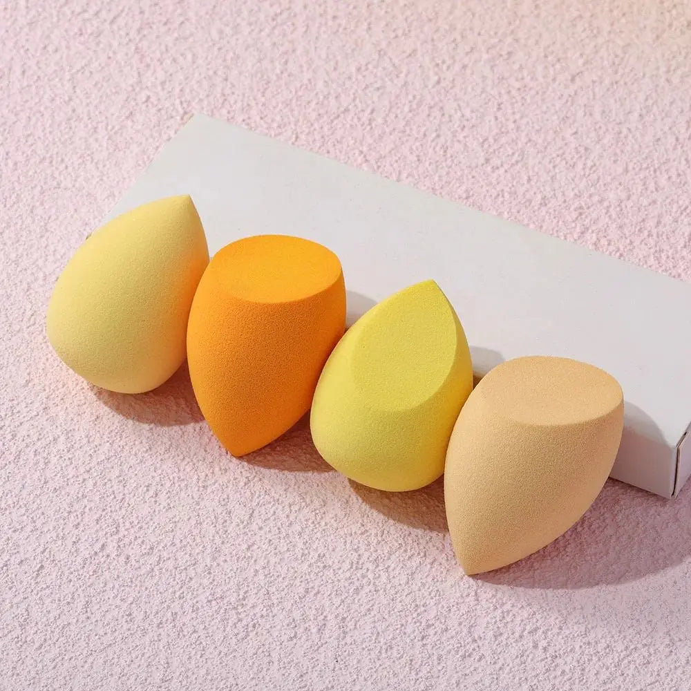 4 Pcs Beauty Egg Makeup Sponge Blenders Set – Soft Foundation Applicator, Beauty Sponges for Flawless Makeup