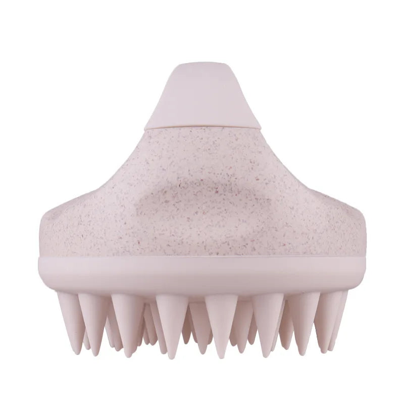 Silicone Scalp Massager Shampoo Brush – Soft Bristle Hair Washing Comb for Deep Cleansing, Scalp Care & Relaxation