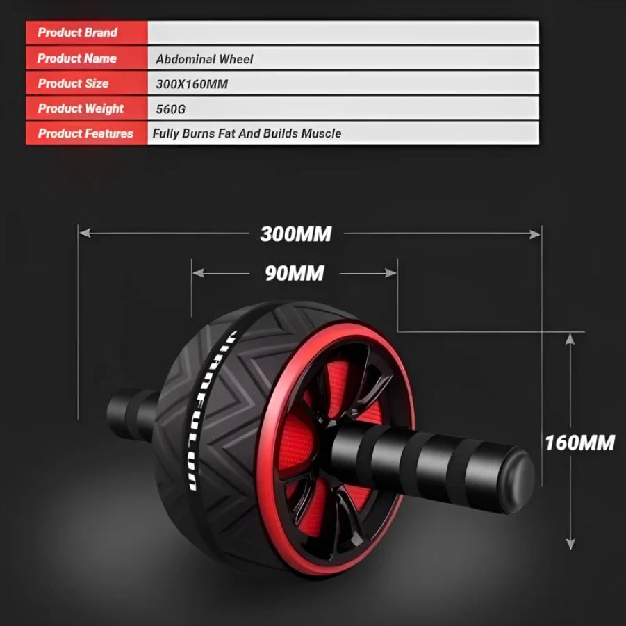 Premium Dual-Wheel Ab Roller – Core Strength & Abdominal Exercise Wheel for Home Gym