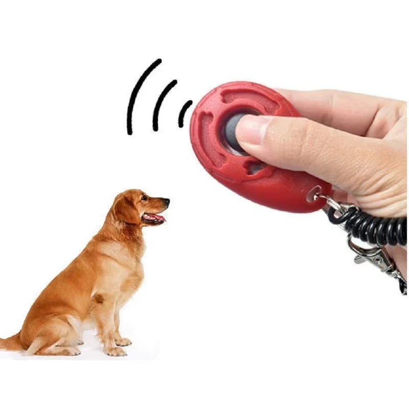Pet Training Clicker with Wrist Strap – Dog & Cat Behavior Training Tool