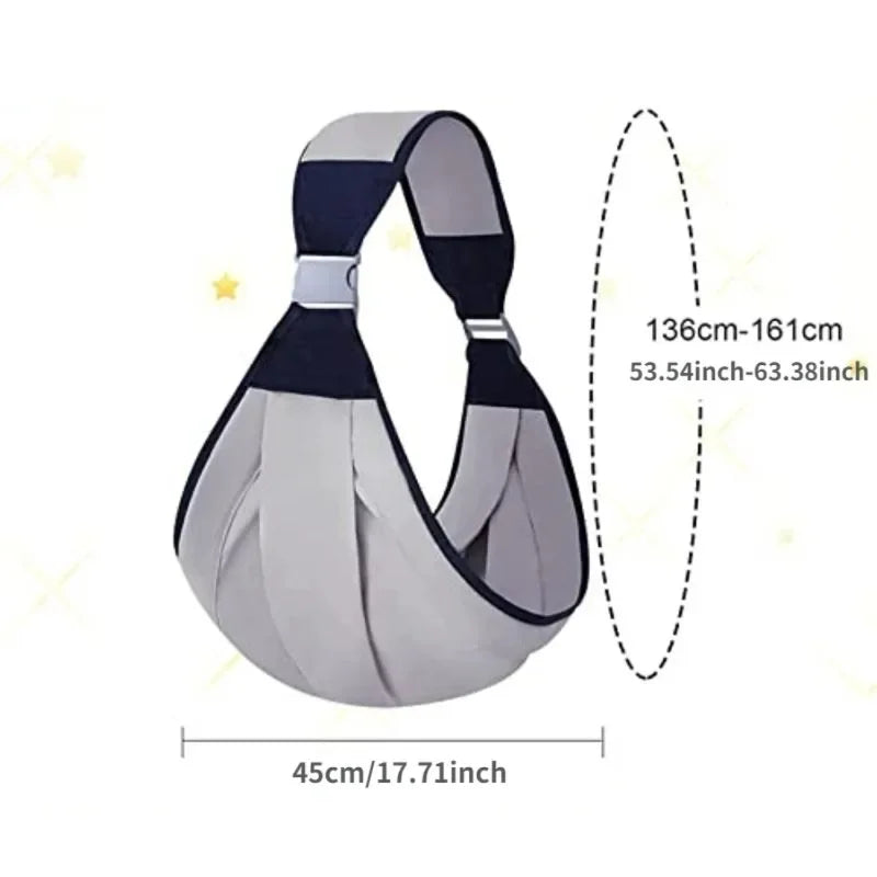 Ergonomic Adjustable Baby Sling Carrier for Infants