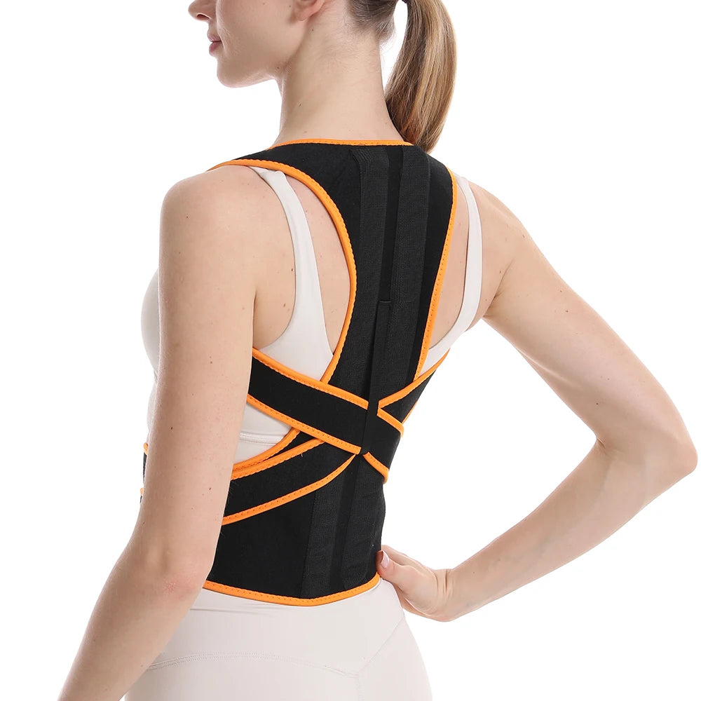 Posture Corrector Back Brace – Adjustable Support for Men & Women, Scoliosis, Hunchback & Thoracic Spine Relief