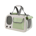 Designer Pet Travel Carrier with Shoulder Strap – Portable Bag for Small Dogs & Cats