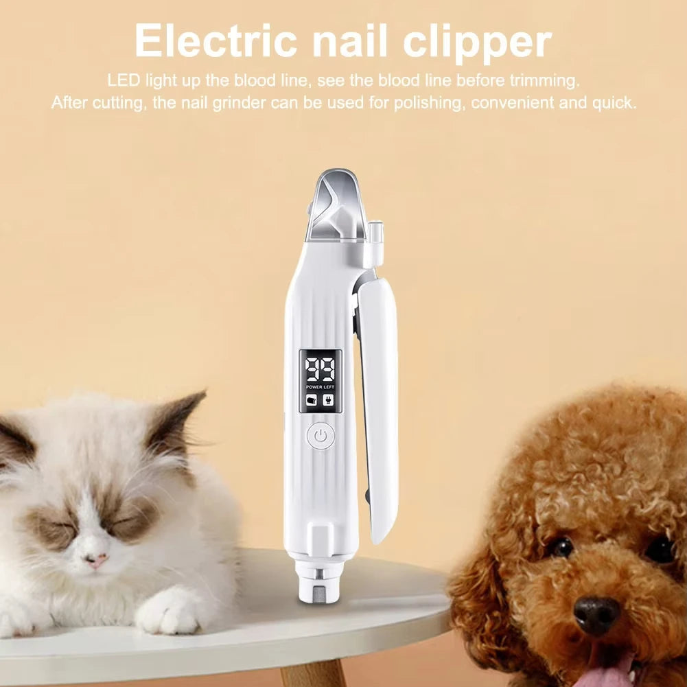 PawTrim Pro™ 2-in-1 Pet Nail Trimmer