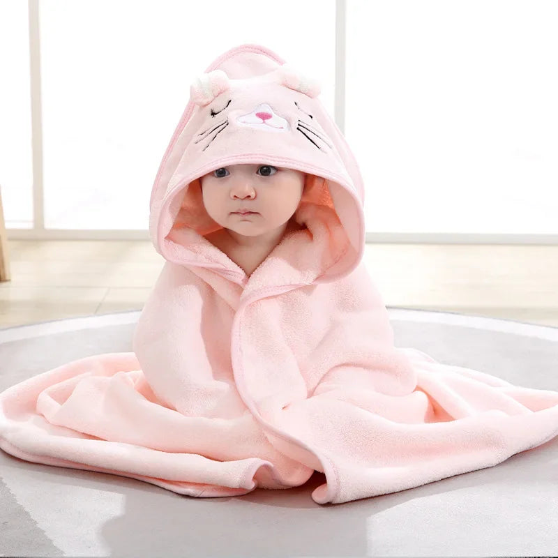 SnuggleWrap™ Hooded Baby Towel