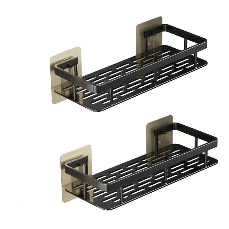 Bathroom No-Drill Corner Shower Shelf