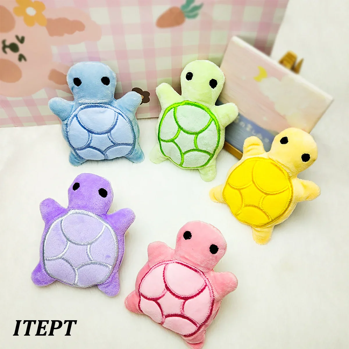 CloudRest™ Mini Turtle Plush Dog Toy