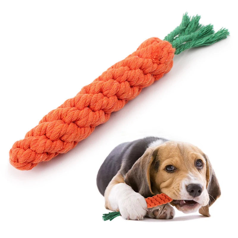 CloudRest™ Carrot Rope Chew Toy