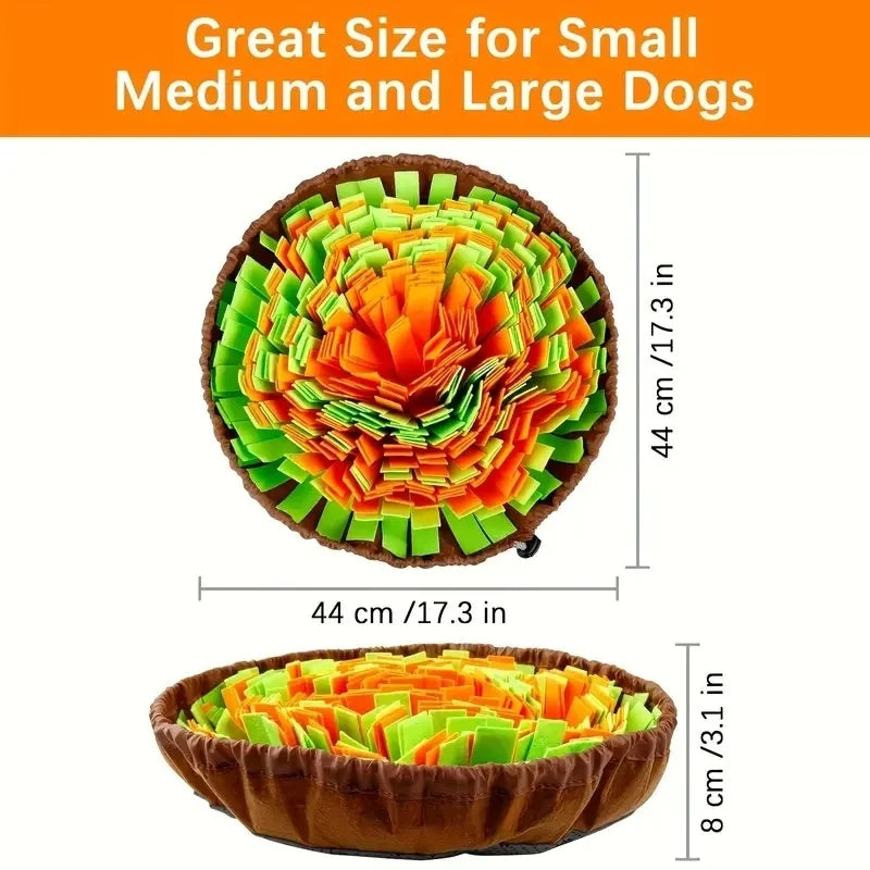 SniffBloom™ Interactive Slow Feeder & Snuffle Mat