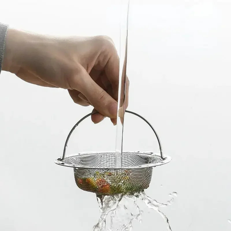 Stainless Steel Sink Strainer – Food & Hair Catcher