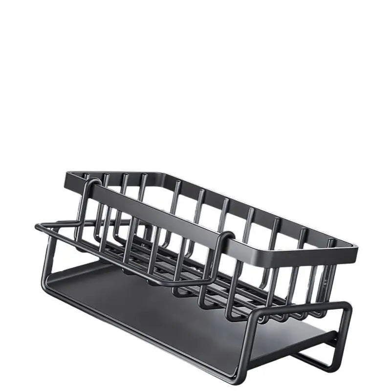 Sink Caddy Organizer with Sponge Holder & Towel Bar