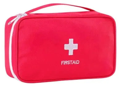 Portable First Aid Storage Bag – Compact Emergency Medical Organizer for Home, Travel, Vehicle & Outdoor Use
