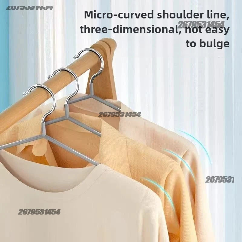 Non-Slip Metal Clothes Hangers