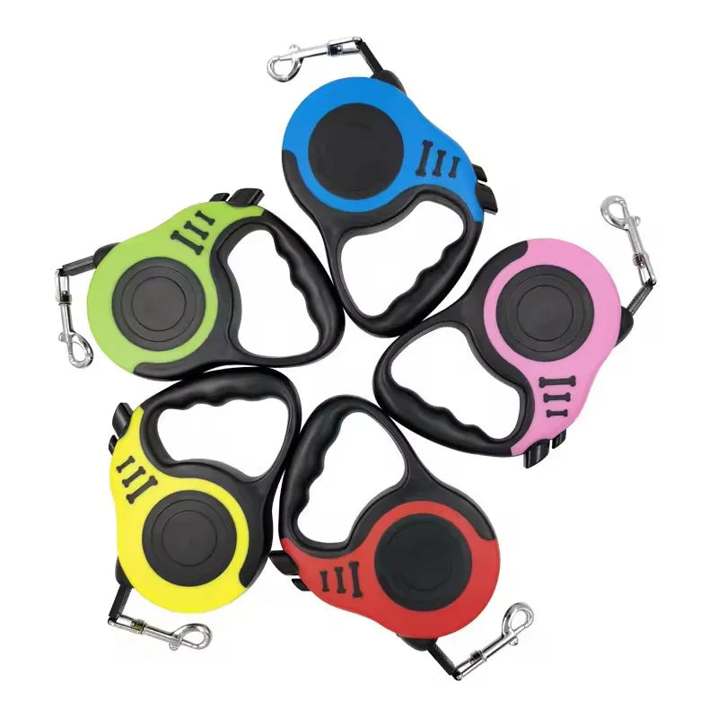 FlexWalk™ Retractable Dog Leash – 3M/5M Adjustable Lead