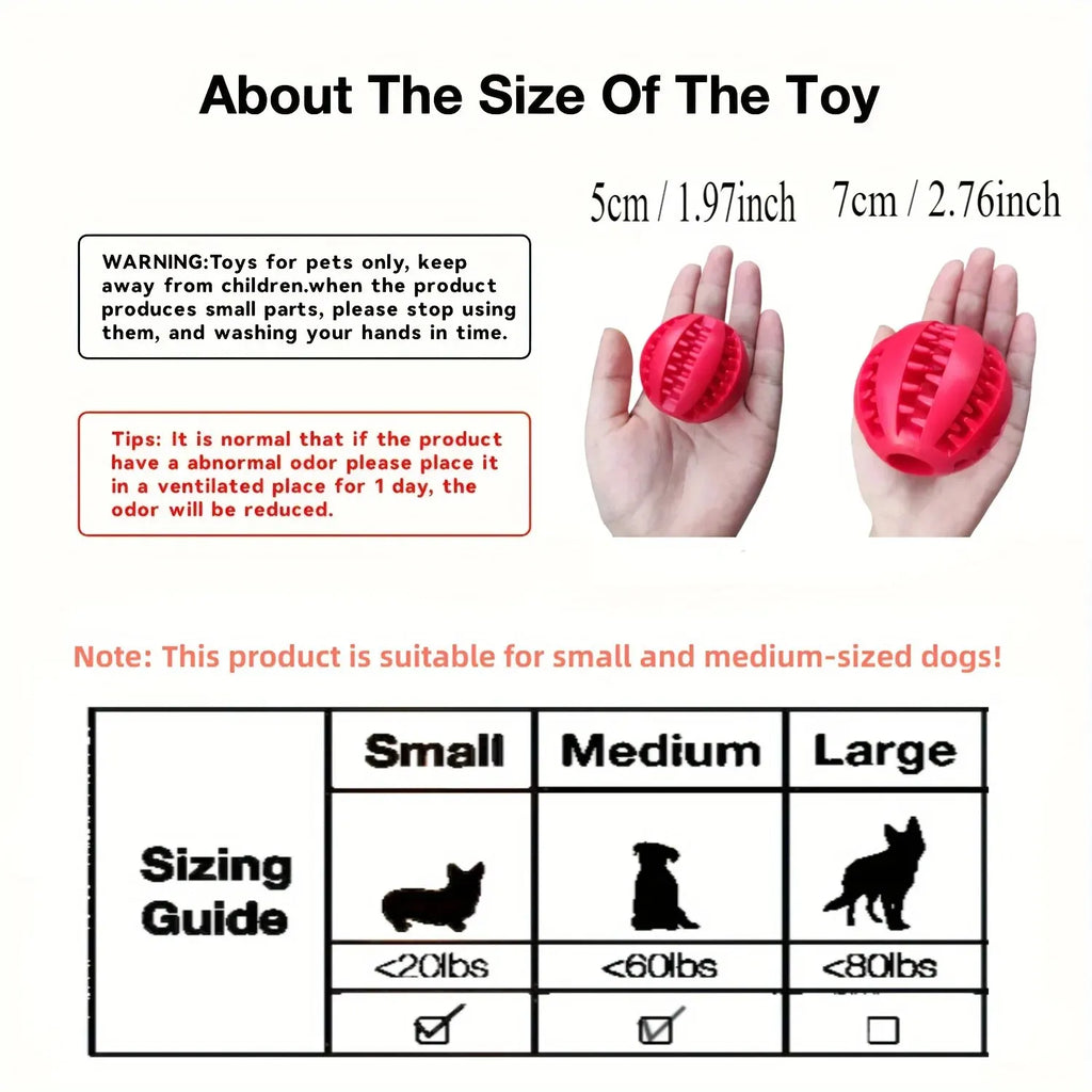 CloudRest™ Interactive Treat Dispensing Dog Ball