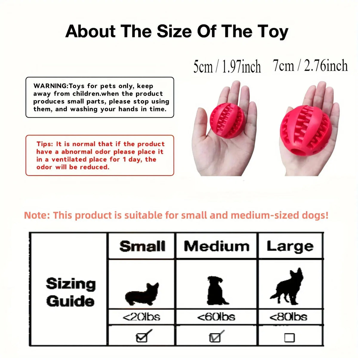 CloudRest™ Interactive Treat Dispensing Dog Ball