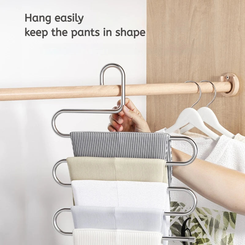 5-Tier Space Saving Pants Hanger