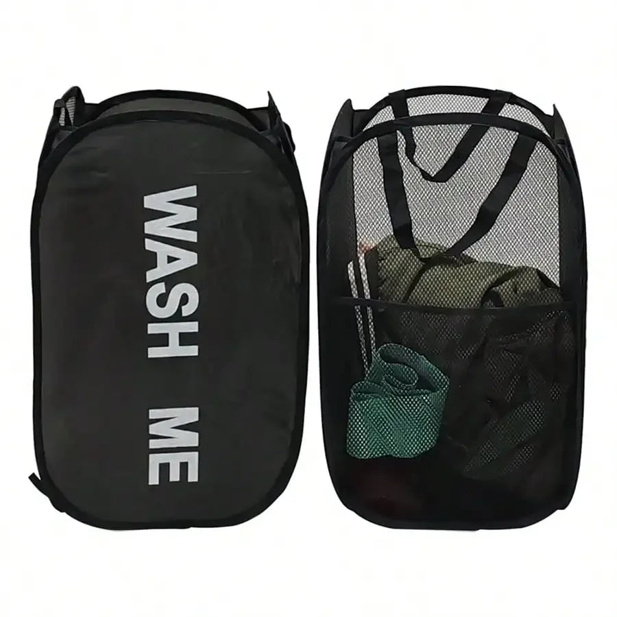 Collapsible Mesh Laundry Hamper