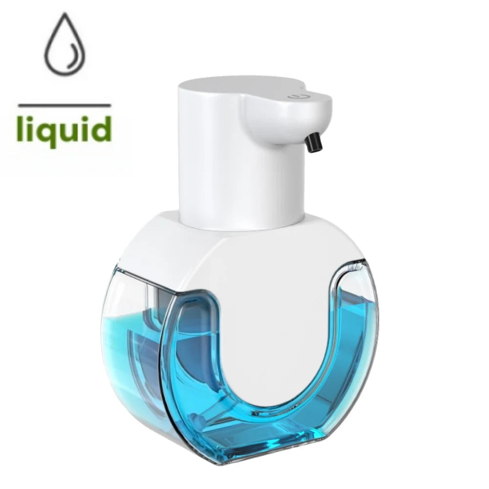 Touchless Automatic Soap Dispenser – USB Rechargeable Infrared Sensor Liquid & Foam Soap Pump for Bathroom & Kitchen