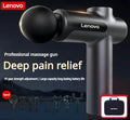 Lenovo Massage Gun - Deep Tissue Fascia Gun with 8 Massage Heads, LED Touch Screen