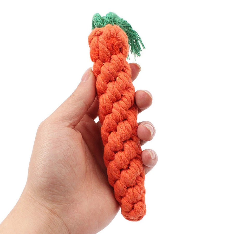 CloudRest™ Carrot Rope Chew Toy