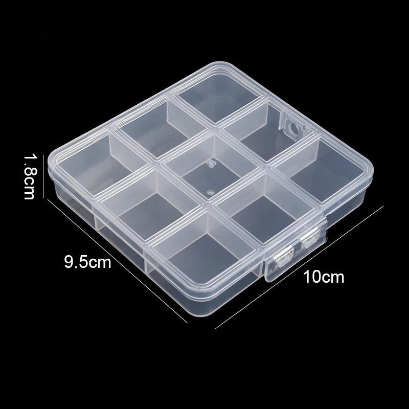 Clear Jewelry & Bead Organizer Box