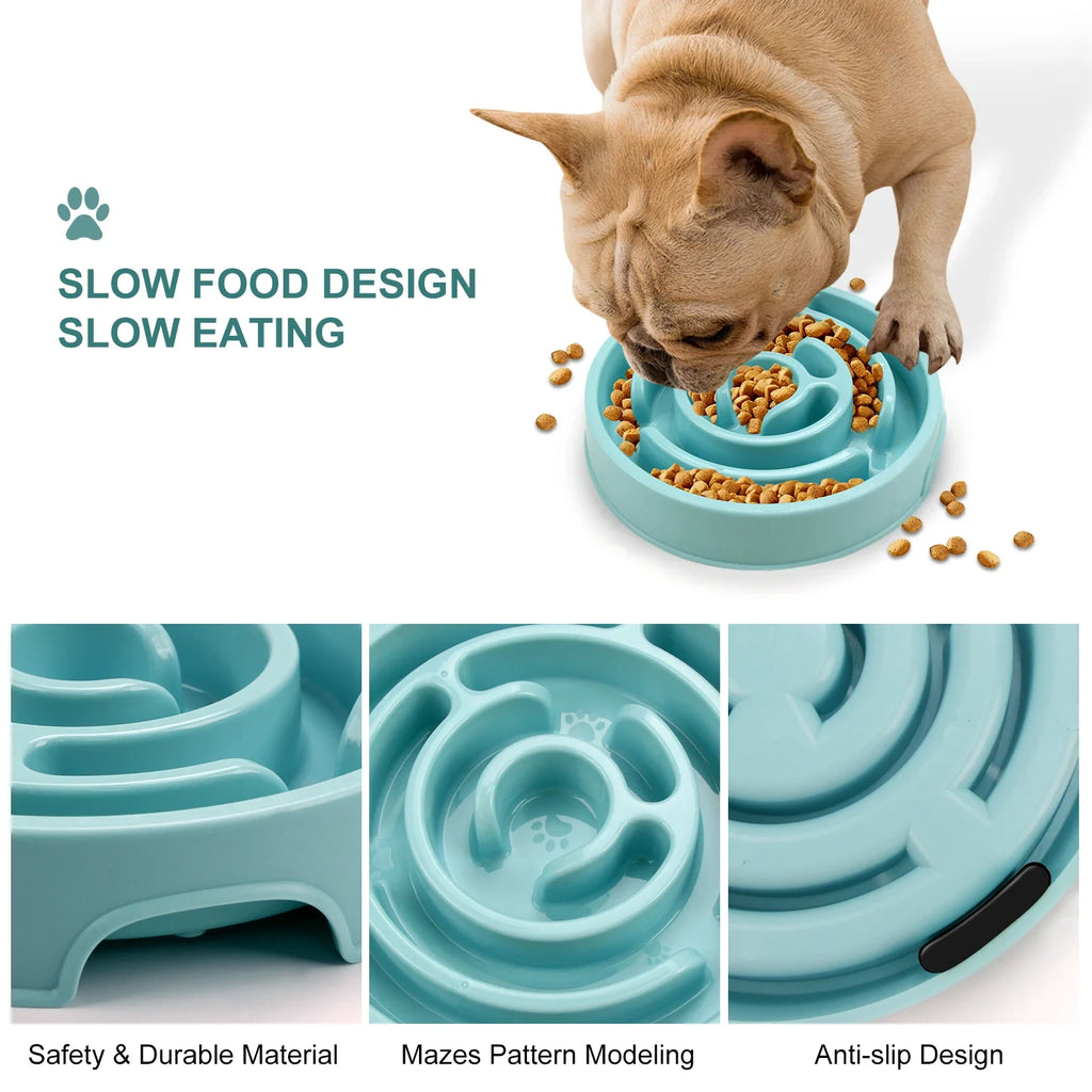SlowPace™ Slow Feeder Dog Bowl