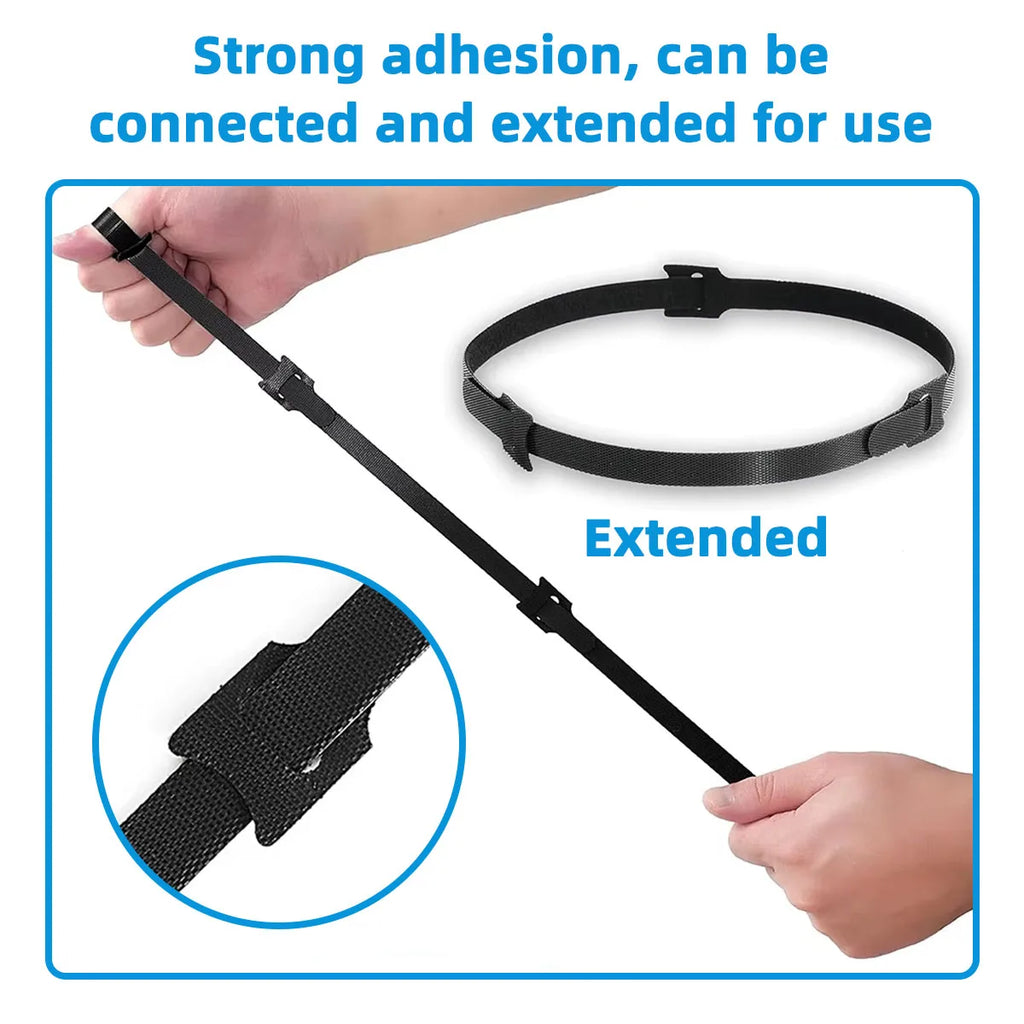 Premium Reusable Hook & Loop Cable Management Straps – Adjustable Cord Organizer Ties for Home, Office, Travel & Electronics (5, 10, 15 or 20 Pack)
