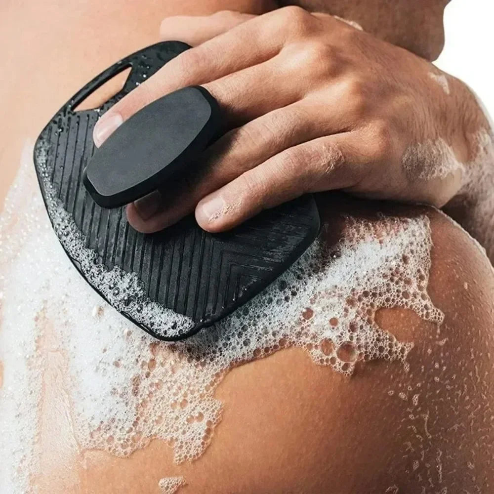 Soft Silicone Body Cleansing Brush – Exfoliating Shower Scrub & Massage Tool for Deep Cleansing & Skin Renewal