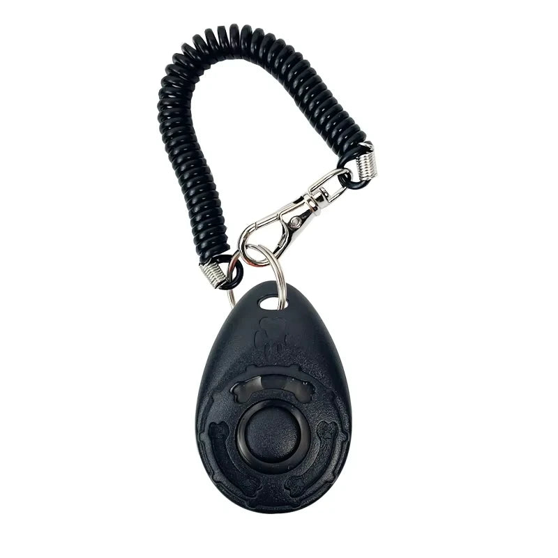 Pet Training Clicker with Wrist Strap – Dog & Cat Behavior Training Tool