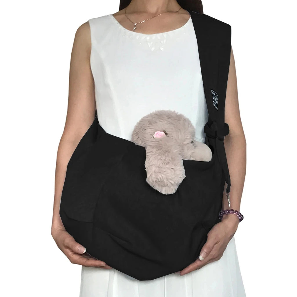 Luxury Pet Sling Carrier | Comfortable Shoulder Travel Bag for Small Dogs, Puppies & Cats