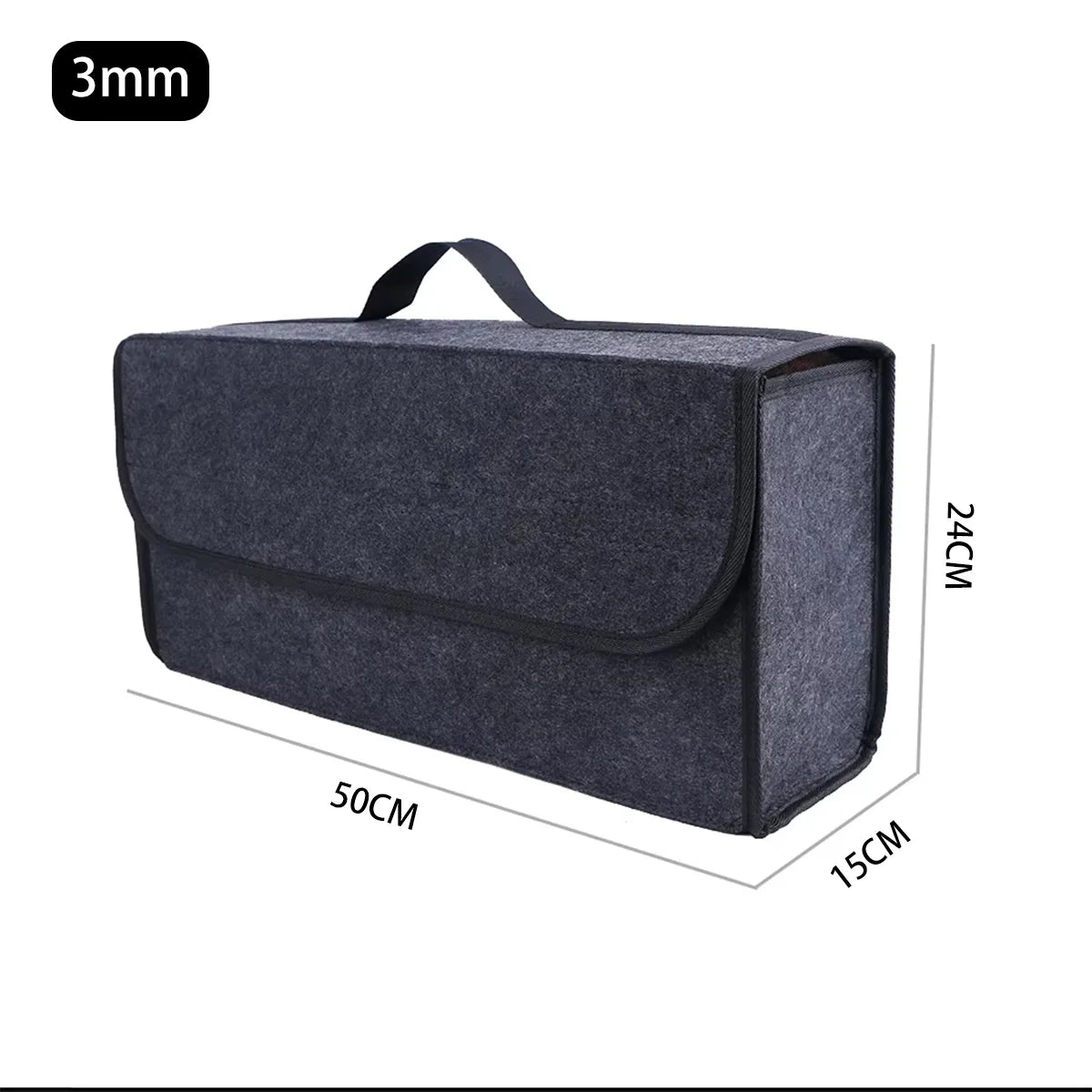 Premium Felt Car Trunk Organizer