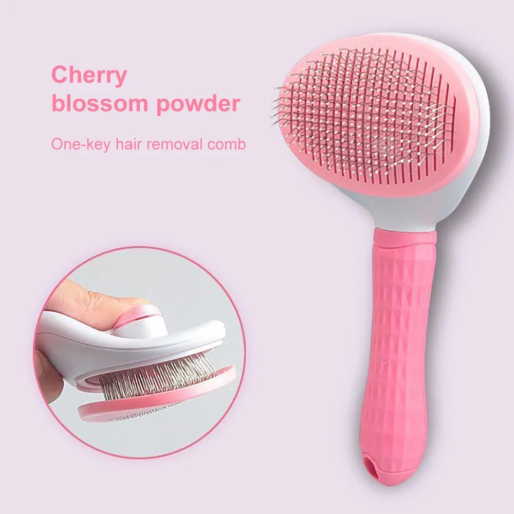 CloudRest™ Self-Cleaning Pet Slicker Brush