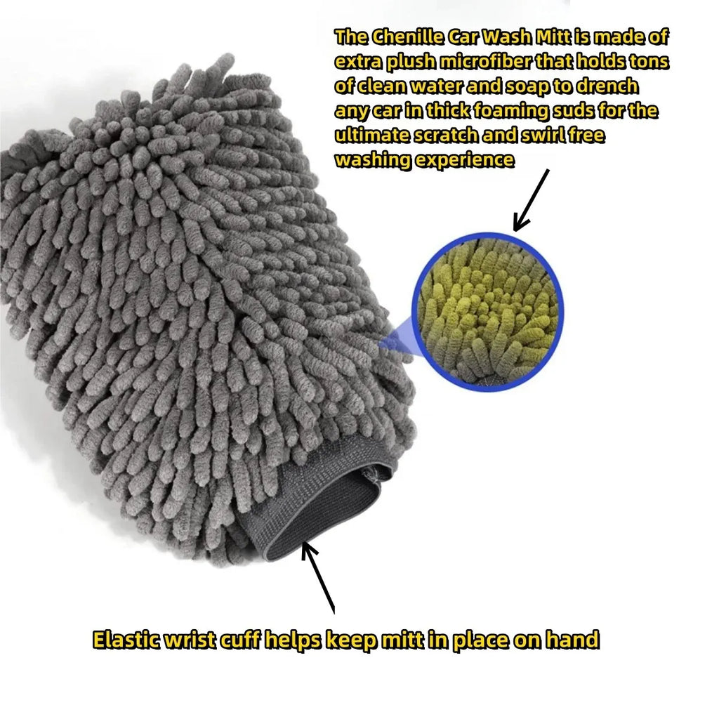 Premium Microfiber Car Wash Mitt