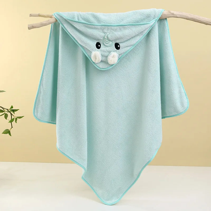 SnuggleWrap™ Hooded Baby Bath Towel
