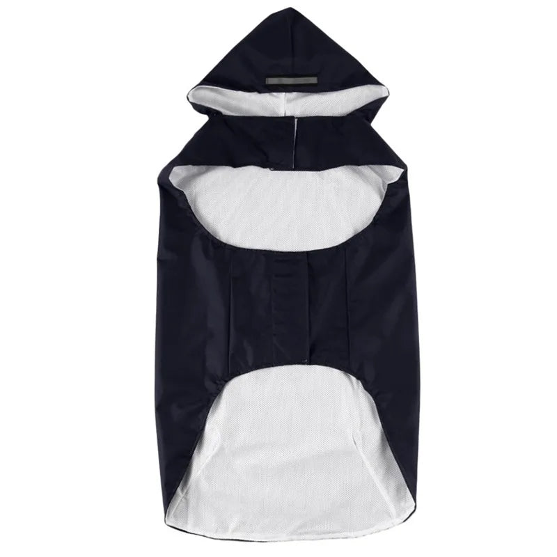 RainShield™ Waterproof Dog Raincoat – Reflective Hooded Rain Jacket for Small, Medium & Large Dogs