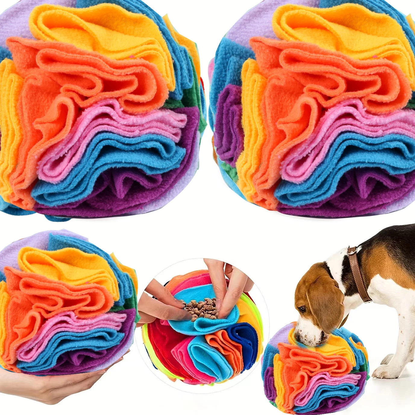 SniffSphere™ Interactive Treat Puzzle Ball for Dogs