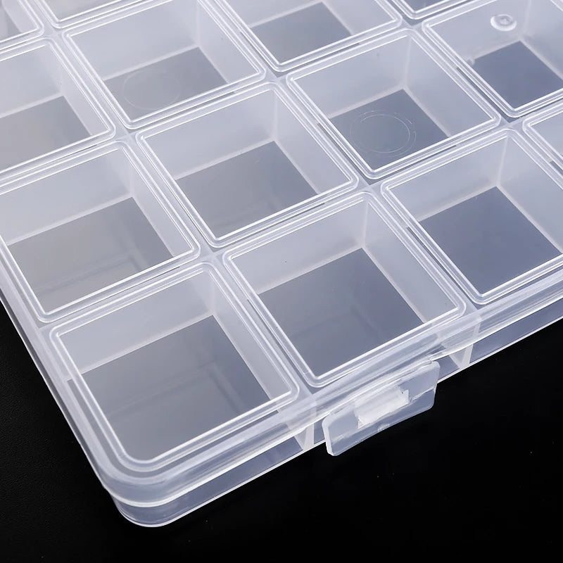 Clear Jewelry & Bead Organizer Box