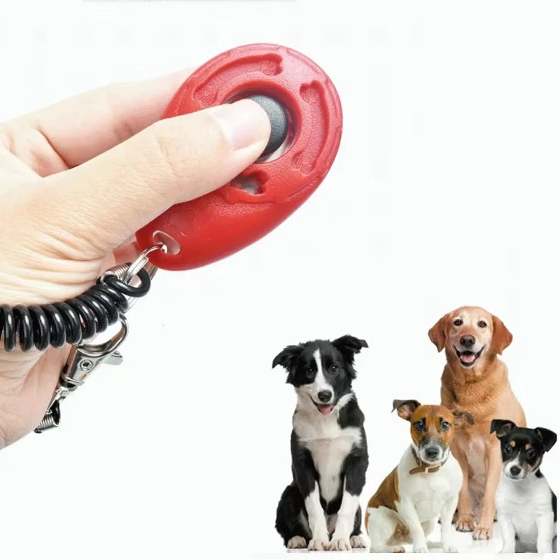 Pet Training Clicker with Wrist Strap – Dog & Cat Behavior Training Tool