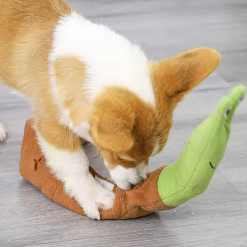 SnailSniff™ Interactive Treat Puzzle & Snuffle Toy