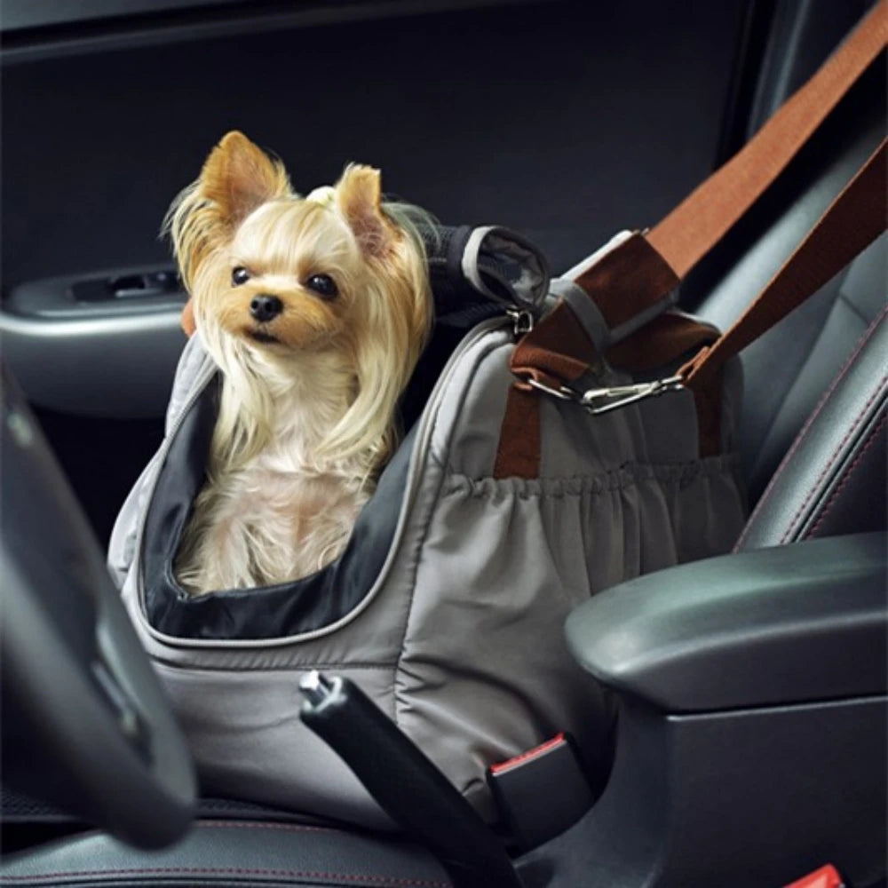 Portable 3-in-1 Pet Travel Carrier & Car Seat – Soft-Sided Portable Dog & Cat Travel Bag